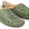image:imagePIKOLINOS Jerez 5787399 Womens SlipOn Moccasins  Premium Calfskin Leather  Removable Cushioned Insole Elastic Fit Lightweight Everyday Comfort and SupportMint Green