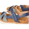 image:imagePIKOLINOS Palma W4N0968 Womens Sandals  Stylish Premium Leather Wedge Sandals  Cushioned Insole Hook amp Loop Closure UltraLight Sole for Everdat WalkingDenim