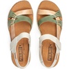 image:imagePIKOLINOS Palma W4N0968 Womens Sandals  Stylish Premium Leather Wedge Sandals  Cushioned Insole Hook amp Loop Closure UltraLight Sole for Everdat WalkingMint Green