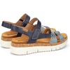 image:imagePIKOLINOS Palma W4N0968 Womens Sandals  Stylish Premium Leather Wedge Sandals  Cushioned Insole Hook amp Loop Closure UltraLight Sole for Everdat WalkingDenim