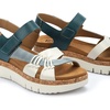 image:imagePIKOLINOS Palma W4N0968 Womens Sandals  Stylish Premium Leather Wedge Sandals  Cushioned Insole Hook amp Loop Closure UltraLight Sole for Everdat WalkingRiver