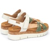 image:imagePIKOLINOS Palma W4N0968 Womens Sandals  Stylish Premium Leather Wedge Sandals  Cushioned Insole Hook amp Loop Closure UltraLight Sole for Everdat WalkingMint Green