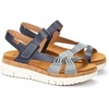 image:imagePIKOLINOS Palma W4N0968 Womens Sandals  Stylish Premium Leather Wedge Sandals  Cushioned Insole Hook amp Loop Closure UltraLight Sole for Everdat WalkingDenim