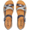 image:imagePIKOLINOS Palma W4N0968 Womens Sandals  Stylish Premium Leather Wedge Sandals  Cushioned Insole Hook amp Loop Closure UltraLight Sole for Everdat WalkingDenim