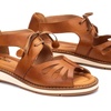 image:imagePIKOLINOS ROQUETAS W9B0947 Womens Sandals  Premium Calfskin Leather  Cushioned Insole and LaceUp Fit for All Day Walking  Lightweight  Everyday ComfortBrandy
