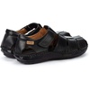 image:imagePIKOLINOS Tarifa 06J5433 Mens Sandals  Premium Calfskin Leather  Cushioned Insole Hook amp Loop Closure Lightweight Sole  Spring and Summer Style and ComfortBlack