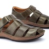 image:imagePIKOLINOS Tarifa 06J5433 Mens Sandals  Premium Calfskin Leather  Cushioned Insole Hook amp Loop Closure Lightweight Sole  Spring and Summer Style and ComfortGreen