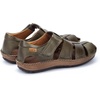 image:imagePIKOLINOS Tarifa 06J5433 Mens Sandals  Premium Calfskin Leather  Cushioned Insole Hook amp Loop Closure Lightweight Sole  Spring and Summer Style and ComfortGreen
