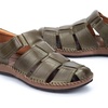 image:imagePIKOLINOS Tarifa 06J5433 Mens Sandals  Premium Calfskin Leather  Cushioned Insole Hook amp Loop Closure Lightweight Sole  Spring and Summer Style and ComfortGreen