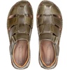 image:imagePIKOLINOS Tarifa 06J5433 Mens Sandals  Premium Calfskin Leather  Cushioned Insole Hook amp Loop Closure Lightweight Sole  Spring and Summer Style and ComfortGreen
