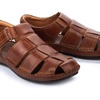 image:imagePIKOLINOS Tarifa 06J5433 Mens Sandals  Premium Calfskin Leather  Cushioned Insole Hook amp Loop Closure Lightweight Sole  Spring and Summer Style and ComfortCuero