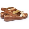 image:imagePIKOLINOS Wedge Sandals Leather Cadaques for Woman Brandy