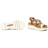 image:imagePIKOLINOS womens Pikolinos Wedge Sandals Leather Palma for Woman Color BrandycitBrandycit