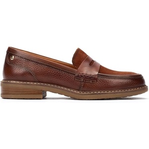 image:imagePIKOLINOS Aldaya W8J3541 Womens Loafers  Premium Calfskin Leather SlipOn  Lightweight Comfort Removable Insole Medium amp Wide Width Ergonomic Everyday SupportBrandy