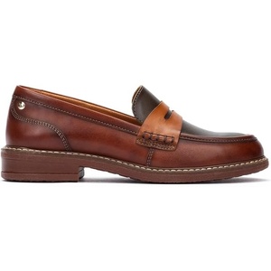 image:imagePIKOLINOS Aldaya W8J3541 Womens Loafers  Premium Calfskin Leather SlipOn  Lightweight Comfort Removable Insole Medium amp Wide Width Ergonomic Everyday SupportCognac