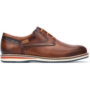 image:imagePIKOLINOS Avila M1T4050 Mens LaceUp Shoes  Stylish Premium Calfskin Leather  Removable Cushioned Insole  Wide Fit  Lightweight Sole for Everyday Walking ComfortBrown Leather