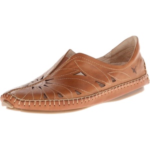 image:imagePIKOLINOS Jerez 5787399 Womens SlipOn Moccasins  Premium Calfskin Leather  Removable Cushioned Insole Elastic Fit Lightweight Everyday Comfort and SupportBrandy