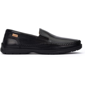 image:imagePIKOLINOS Marbella M9A3111 Mens SlipOn Moccasins  Premium Calfskin Leather  Removable Cushioned Insole with All Day Support  Elastic Fit  Flexible SoleBlack