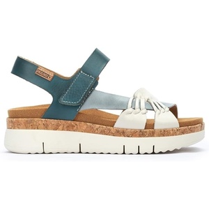 image:imagePIKOLINOS Palma W4N0968 Womens Sandals  Stylish Premium Leather Wedge Sandals  Cushioned Insole Hook amp Loop Closure UltraLight Sole for Everdat WalkingRiver