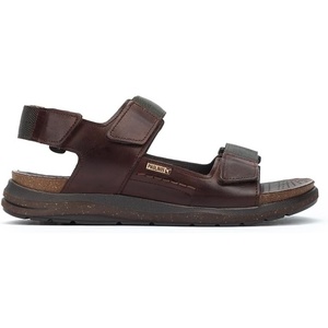 image:imagePIKOLINOS mens Pikolinos Flat Sandals Leather Nijar for Man Color OlmoOlmo