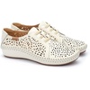 image:imagePIKOLINOS P Vallarta Womens Flat Shoes  Leather  with Elastic Panels  Size UK 511Nata