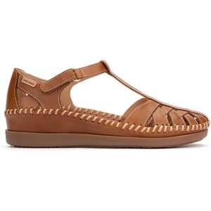 image:imagePIKOLINOS SemiClosed Shoes Leather Cadaques for Woman Brandy